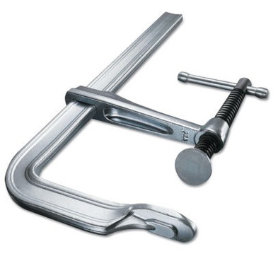 BESSEY Shop Floor Bar Clamps, 24 in, 4 3/4 in Throat, 1,320 lbs Capacity, 1/EA, #1200S24