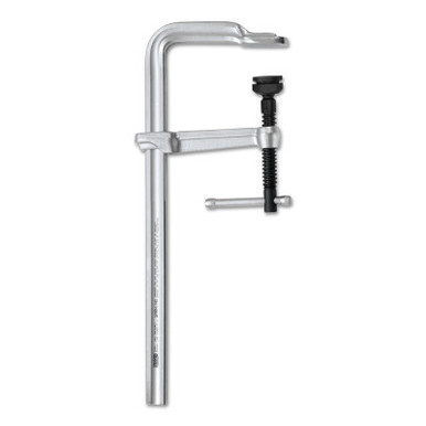 BESSEY SQ Series Bar Clamps, 8 in, 5 1/2 in Throat, 2,660 lb Load Cap, 1/EA, #SQ8