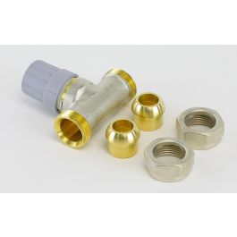 Danfoss 013G-8042 Solder Union Straight Valve 1/2"
