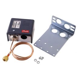 Danfoss 060-5245 SPDT Pressure Switch R410A 100-600 PSI 36" Capillary KPU6W