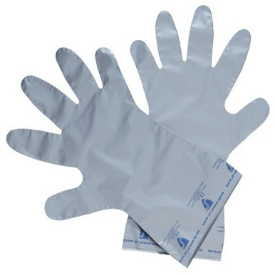 Honeywell SilverShield Chemical Resistant Gloves, Size 8, Silver, 10/PK, #SSG8