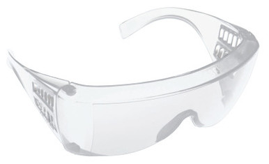 Honeywell Norton 180? Safety Glasses, Clear Lens, Anti-Scratch/Anti-Static/UV, Clear Frame, 10 PR/BX, #T18000