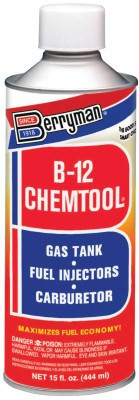 Berryman B-12 CHEMTOOL Carburetor/Choke Cleaner, 15 oz Aersol Can, Aromatic (Toulene), 12 CN/CA, #116