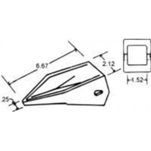 23 SERIES AUSTEMPERED DUCTILE IRON SINGLE PENETRATION CAST BUCKET TOOTH