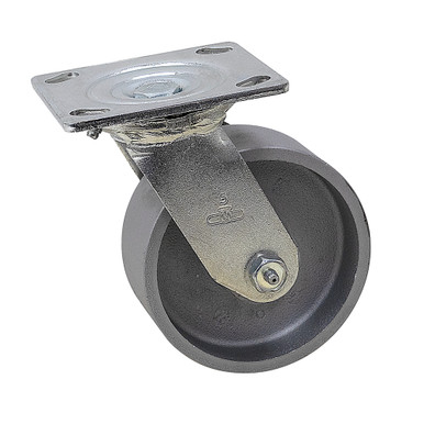 5" x 2" Swivel Steel Plate Caster WC6650-01-STL