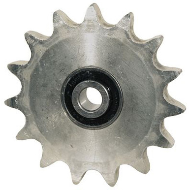 17 Tooth 1/2" Bore 40 Pitch Idler Roller Chain Sprocket