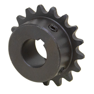 18 Tooth 1" Bore 35 Pitch Roller Chain Sprocket 35BS18H-1