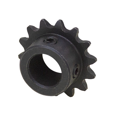 18 Tooth 1/4" Bore 25 Pitch Roller Chain Sprocket 25BS18-1/4