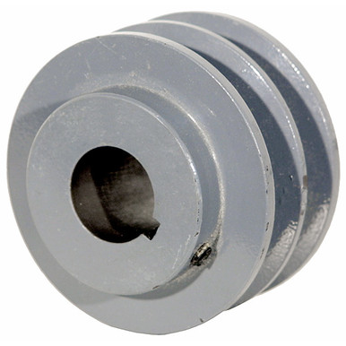 2.50 OD 3/4 Bore 2 Groove Pulley