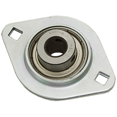 1/2" 2 Bolt Stamped Steel Flange Bearing SBSFL201-08