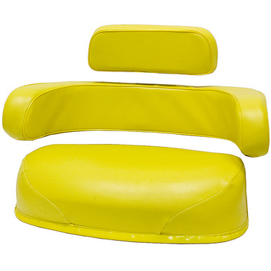 550 John Deere 3-Piece Yellow Cushion Set Black Talon 550000YE