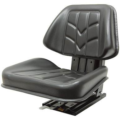 512 Universal Tractor Seat w/Adjustable Suspension Black Talon 512000BK