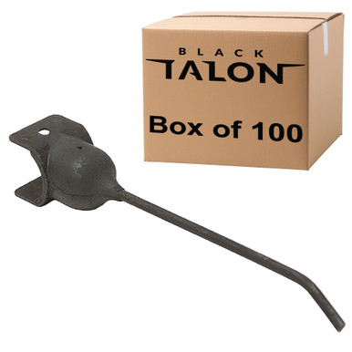 Box Of 100 Pieces Rake Tooth Black Talon 301012