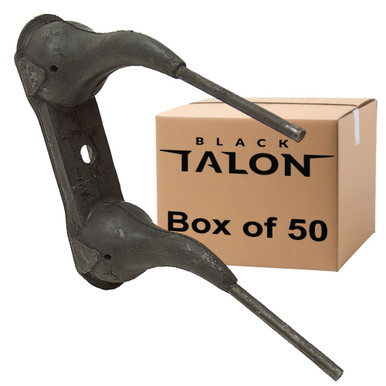 Box Of 50 Pieces Rake Tooth Black Talon 352052