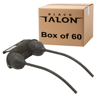Box Of 60 Pieces Rake Teeth Black Talon 300619