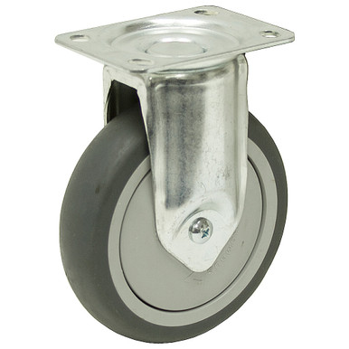 4-15/16x1-/4 Rhombus Rigid Plate Caster