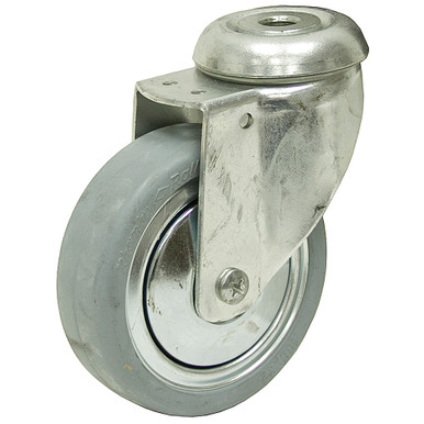 4" x 1-1/4" Rhombus Bolt Hole Caster