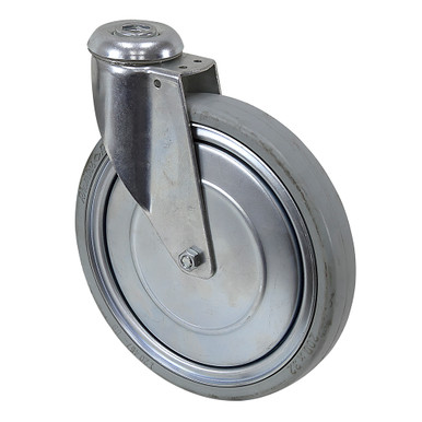 8" x 1-1/4" Rhombus Swivel Bolt Hole Caster 367A 32C200B ZLD