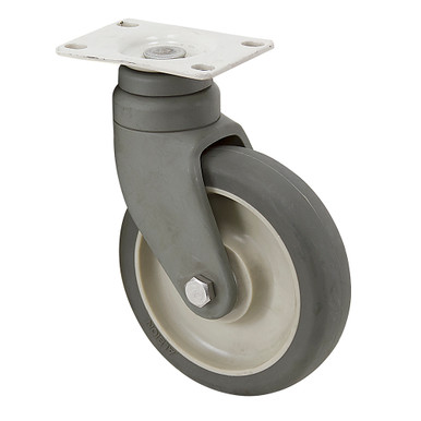 5" x 1-1/4" Albion Swivel Plate Caster PCXB05051S