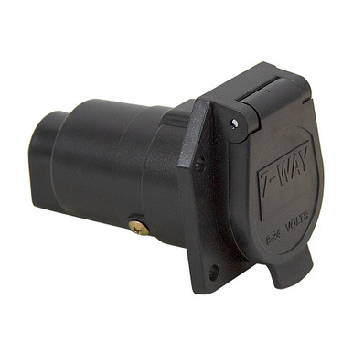 7-Way Plastic Trailer Connector - Truck Side Buyers Products TC1007P