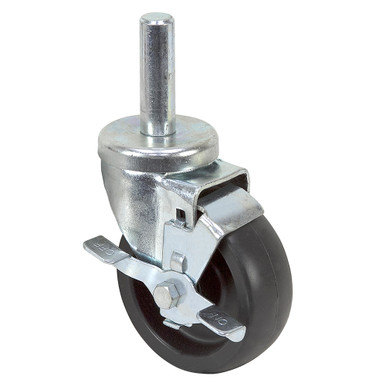 4" x 1-1/2" Swivel Stem Caster w/Brake Colson FB4P45131ASM