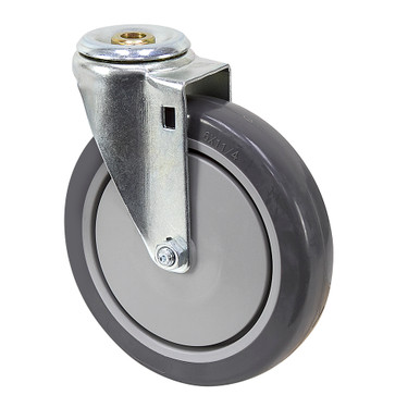 6" x 1-1/4" Swivel Bolt Hole Caster