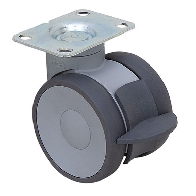 4" x 1-1/4"Round Stem Swivel Caster Tente 5947 UAP 100 P52 7001 N9