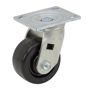 4" x 2" Swivel Phenolic Plate Caster WC6640-01-PHN