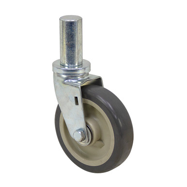 6" x 1-1/2" JARVIS Swivel Round Stem Caster 6-134-215GPA1-1/2 X2.88 SPE