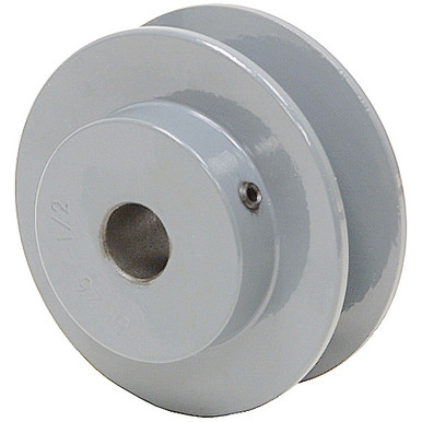 2.60 OD 1/2 Bore 1 Groove Pulley