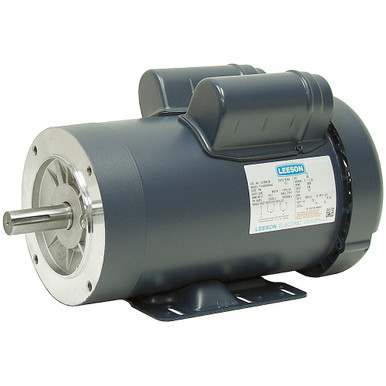 3 HP 3450 RPM 230 Volt AC 1 Phase 145TC Motor Leeson 121060.00