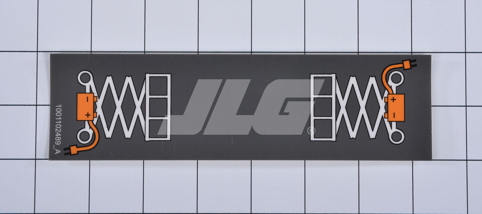1001102489 Decal, Charger Label | JLG