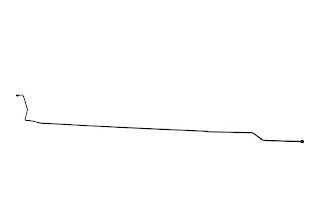 1001105046 Tube, Hydraulic Left O/R Lower (3B) | JLG