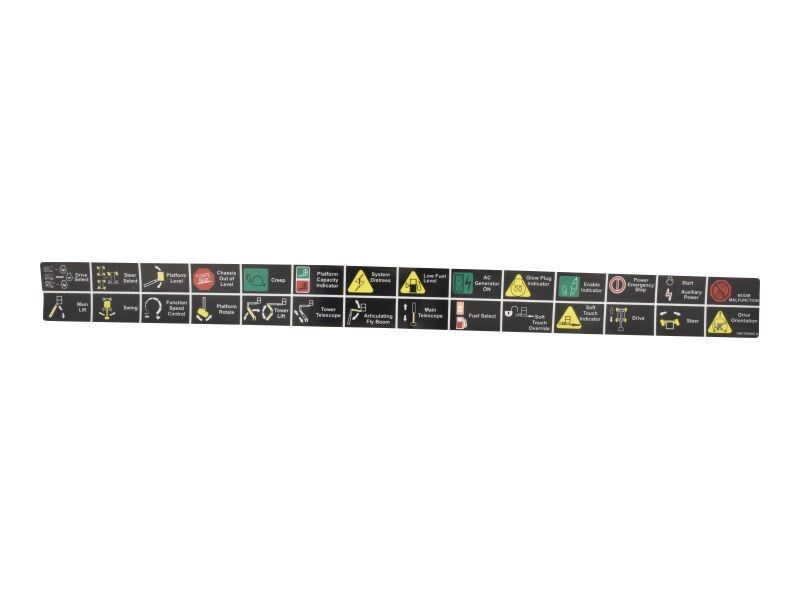 1001108495 Decal, Legend (Plf) | JLG