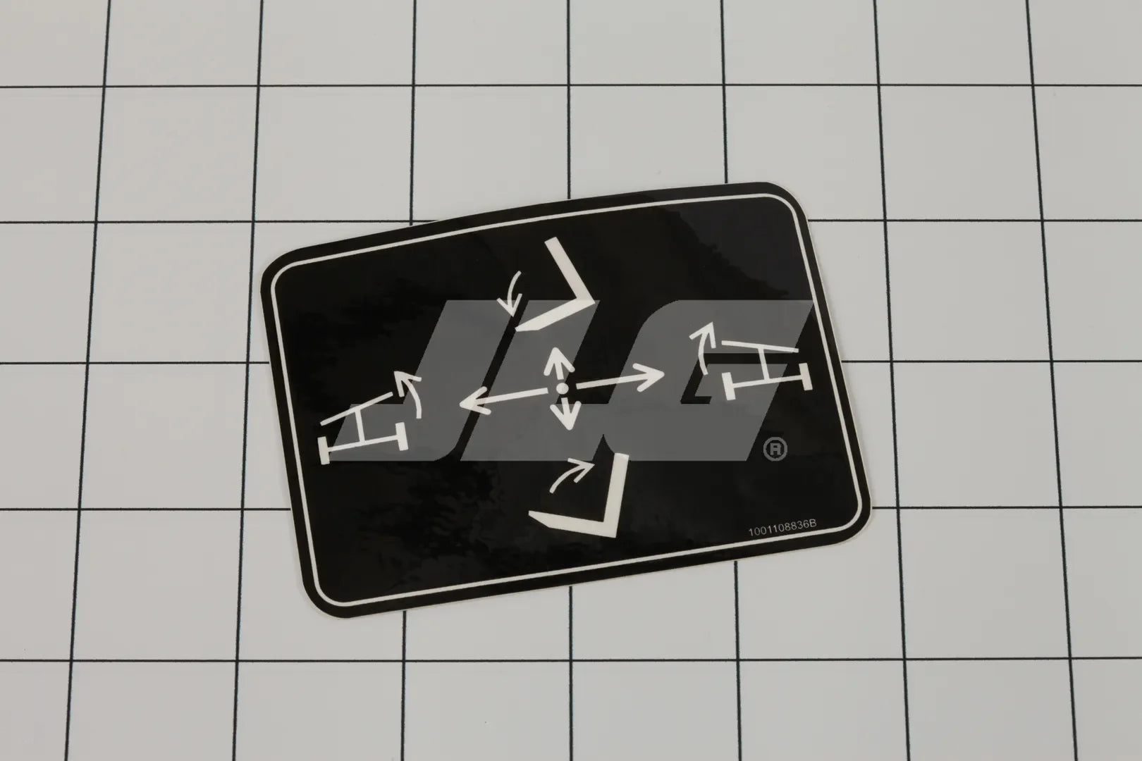 1001108836 Decal, Tilt/Sway | JLG