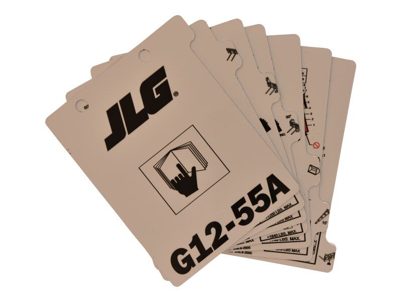 1001115536 Load, Booklet G12-55A | JLG