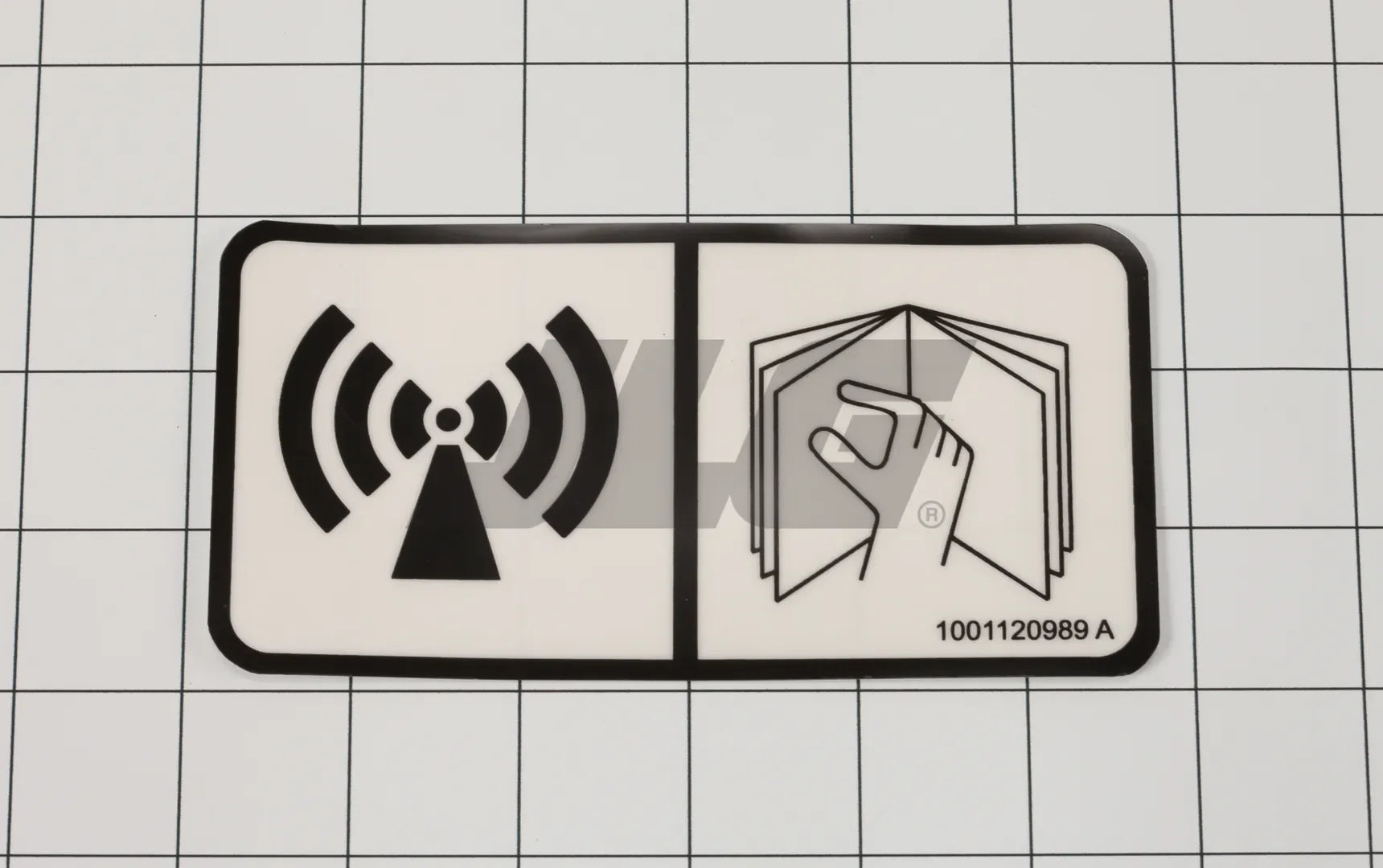 1001120989 Decal, Radio Frequency | JLG