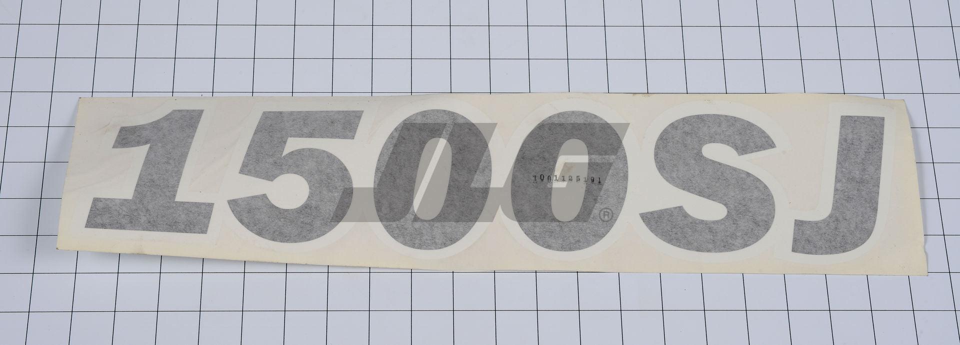 1001125191 Decal, Model Designation 1500SJ | JLG