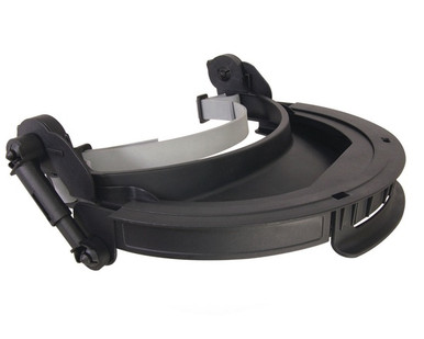Honeywell Turboshield Hard Hat Adapters, Black, Polycarbonate, 1/EA, #S9510