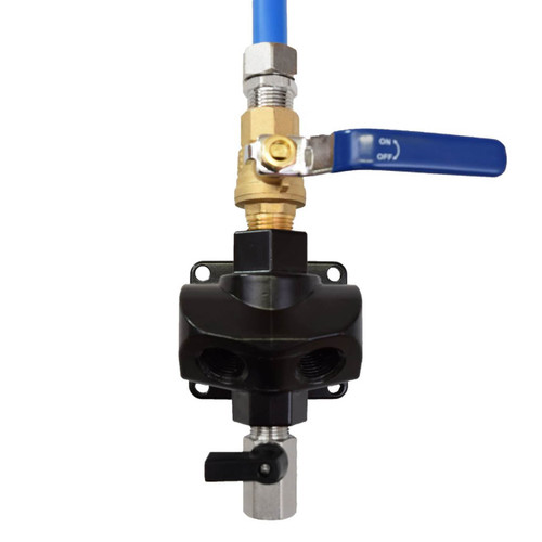 MaxLine Dual Port Outlet w/ Shutoff Valves