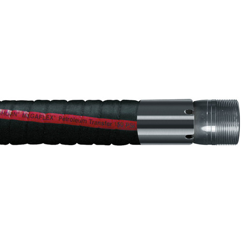 Gates Fuel Master™ 150SD MegaFlex 3 in. Transfer Hose Assemblies w/ Male NPT Ends