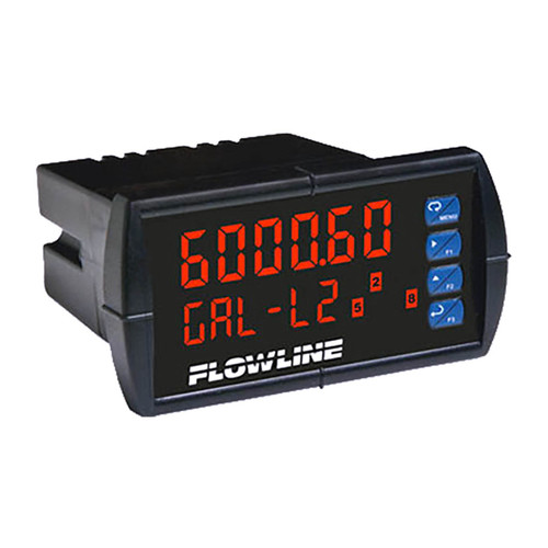 Flowline DataView LI55 Level Sensor Controller & Display w/4 Relays, 4-20 mA Repeater