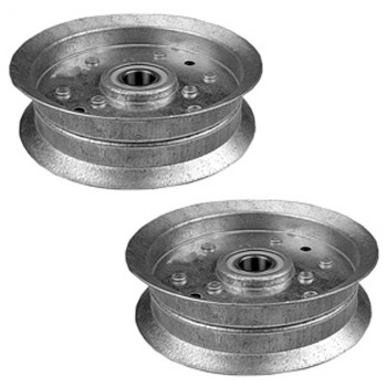 Rotary 2 Pack of Replacement Idler Pulleys For Lawn Tractors - 10737-2PK
