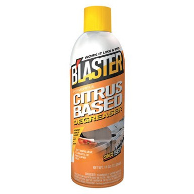 Blaster Citrus Based Degreasers, 11 oz Aerosol Can, 12 CN/CA, #16CBD