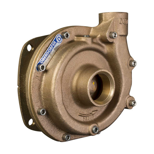 Oberdorfer 109MB 1-1/4 in. NPT x 1 in. NPT Bronze Centrifugal Pump, Mechanical Seal, 75 GPM