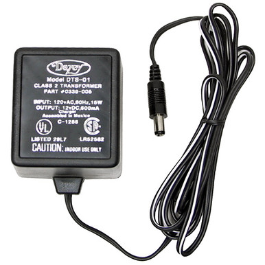 115 Volt AC: 12 Volt DC 600 ma Power Supply