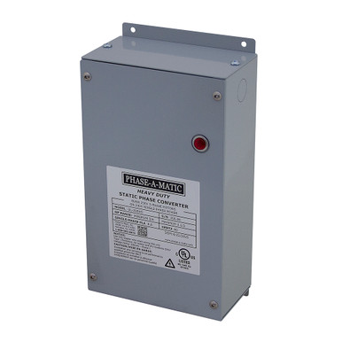 3/4 HP To 1-1/2 HP Phase Converter Phase-A-Matic UL200-HD