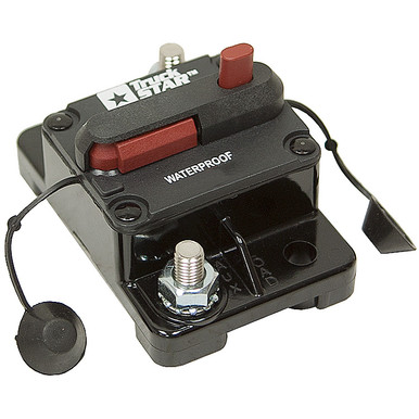 50 Amp Manual-Reset DC Circuit Breaker BPC Buyers Products CB50PB