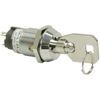 SPDT Maintained Round Keyswitch