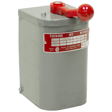 2/3/5/7.5 HP 115/230/460 Volt AC Lever Drum Switch - Relay & Control Corp RS-5